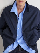 Rag & Bone - Cotton-Blend Twill Harrington Jacket - Blue