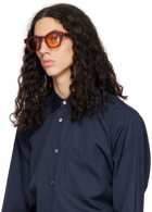 Matsuda SSENSE Exclusive Orange M1029 Sunglasses