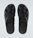Giorgio Armani Leather sandals