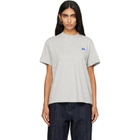 Jil Sander Gray Cotton Crew-Neck T-shirt