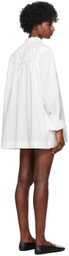 Cawley White Olive Mini Dress