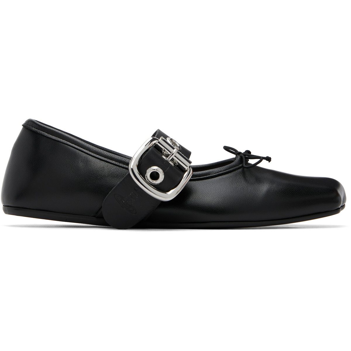Vivienne Westwood Black Alice Ballerina Flats