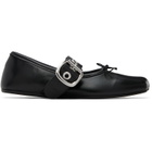 Vivienne Westwood Black Alice Ballerina Flats