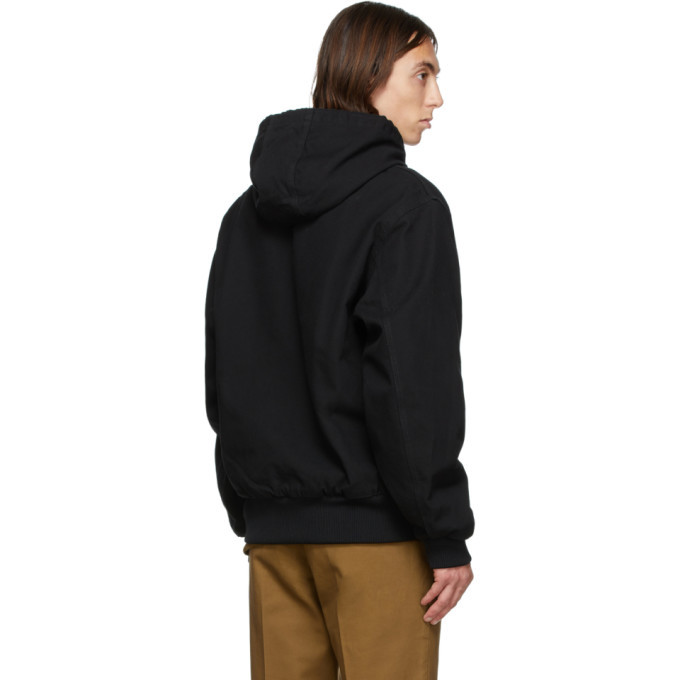 WACKO MARIA Black Carhartt WIP Edition Active Jacket Wacko Maria