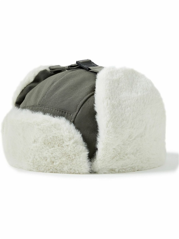 Photo: Snow Peak - Takibi Faux Fur-Trimmed Aramid-Canvas Hat