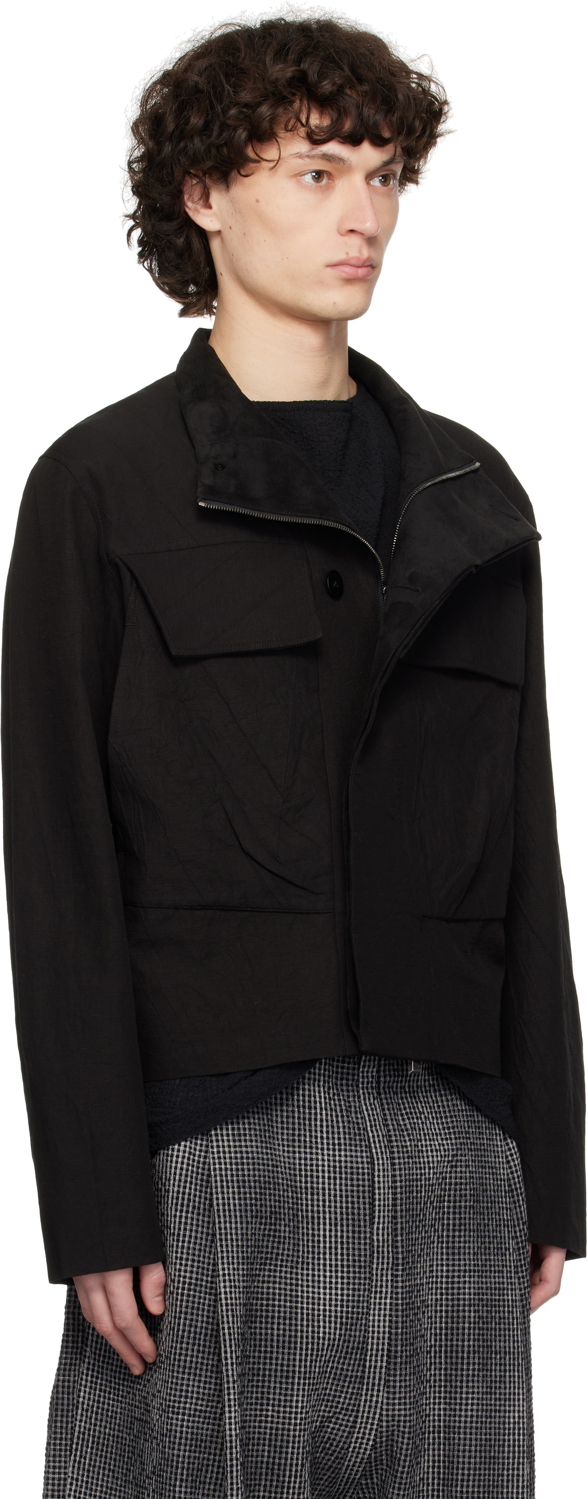 pet-tree-kor Black Enignum Jacket