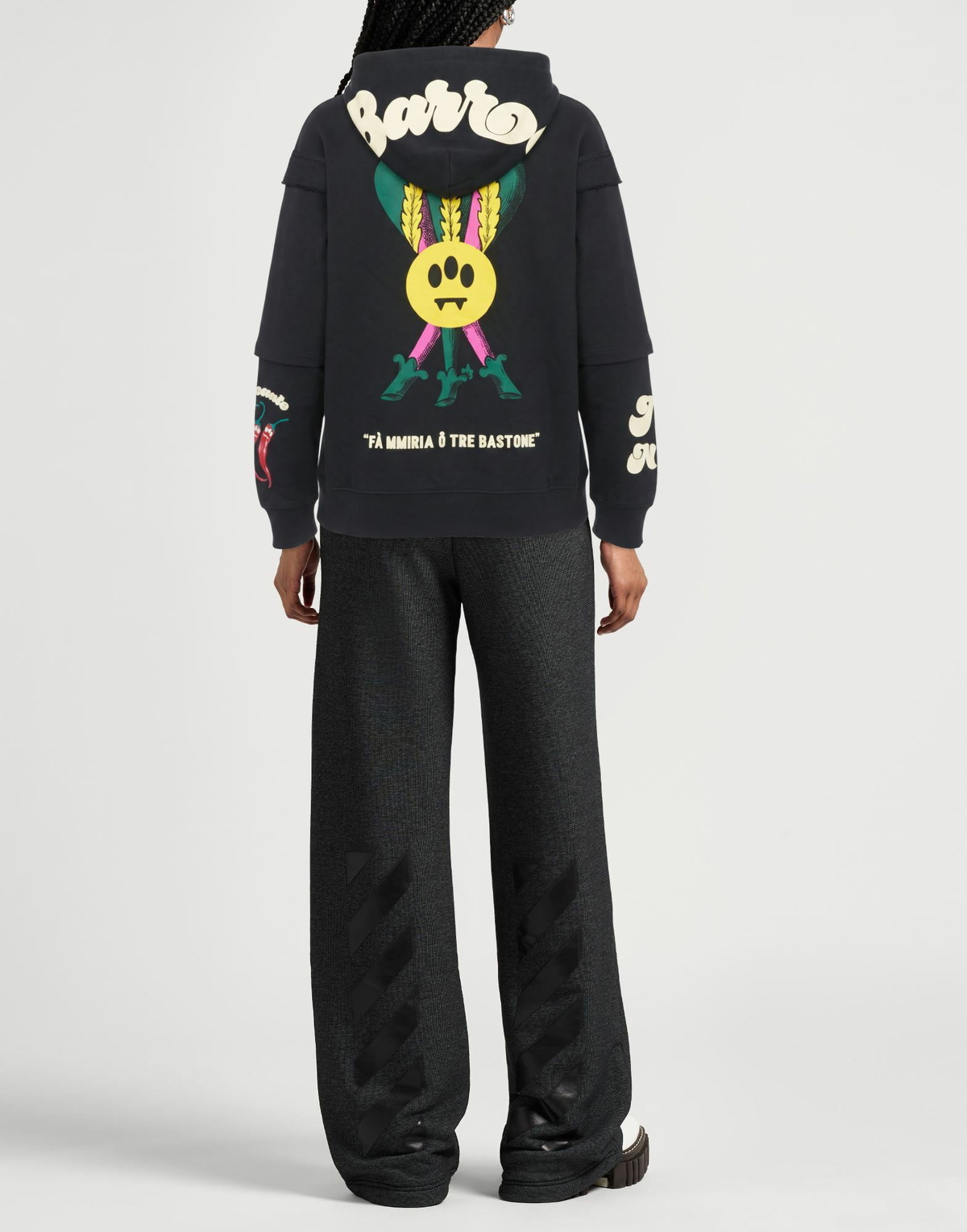 Barrow Womens Sweatshirt Charcoal