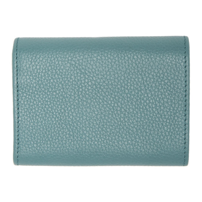 See by Chloe Blue Lizzie Compact Wallet