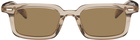 AKILA Beige Big City Sunglasses