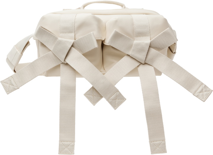 Photo: Simone Rocha Off-White Beaded Classic Bow Crossbody Bag