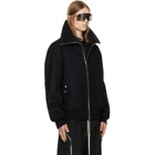 Rick Owens Black Tower Dracuflight Jacket