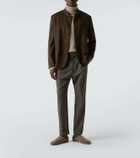 Loro Piana Suede slippers
