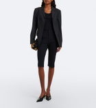SIR Miller lace-trimmed wool-blend capri pants