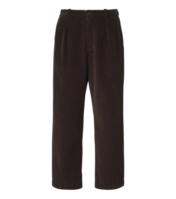Photo: The Row Tuxo pleated cotton corduroy wide-leg pants