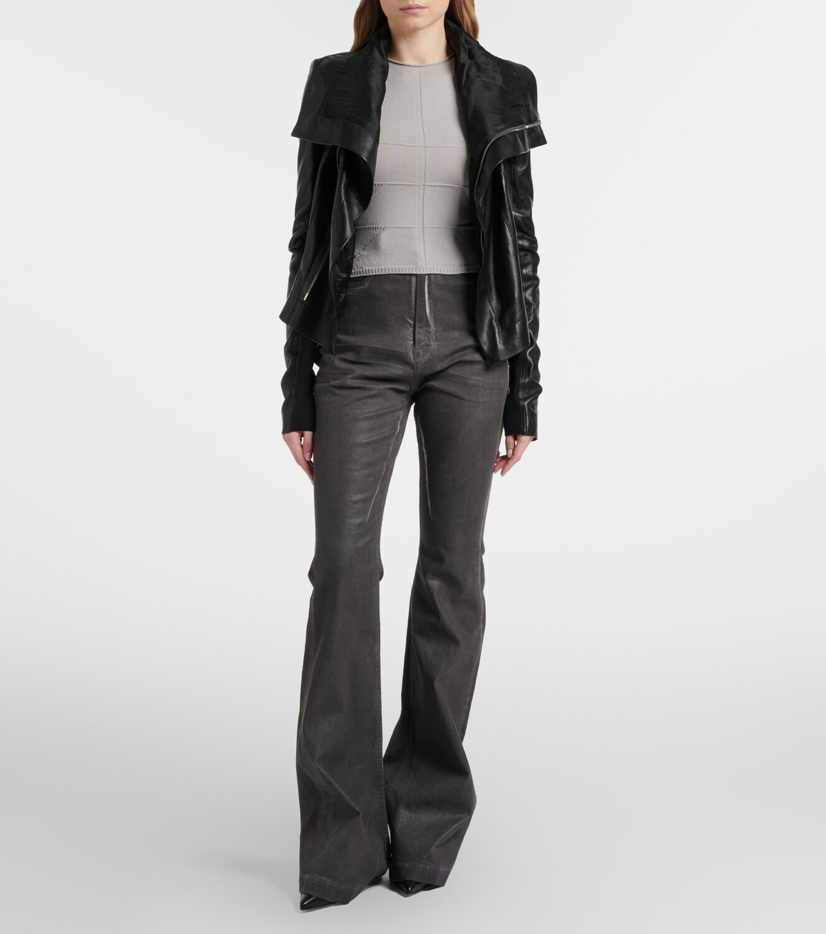 Rick Owens Temple virgin wool tank top