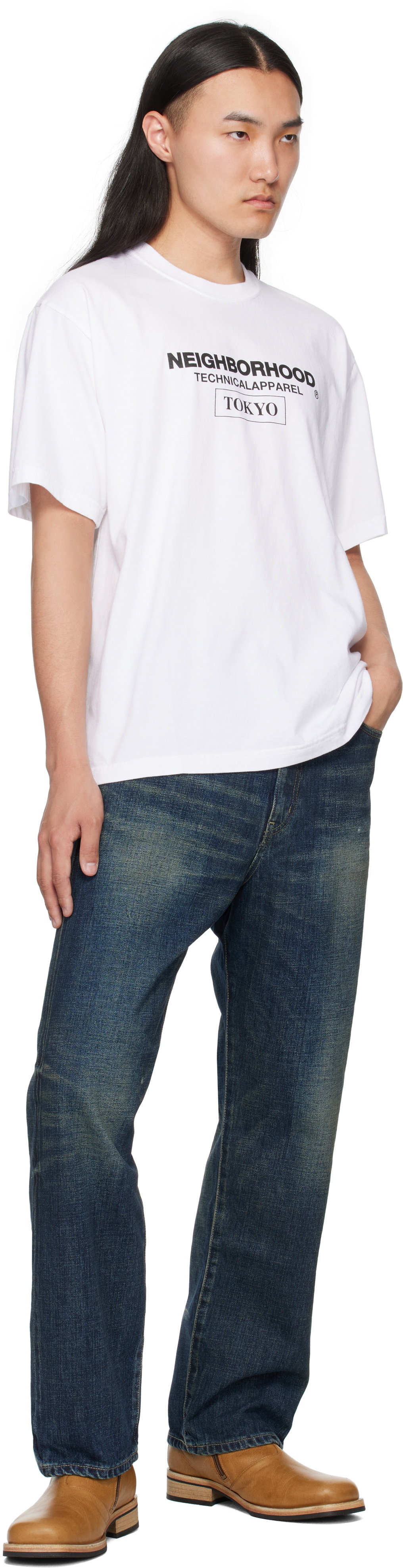 Neighborhood Blue Washed DP Basic Jeans Neighborhood
