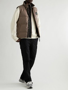 Canada Goose - Garson Quilted DynaLuxe Recycled Wool-Blend Down Gilet - Brown