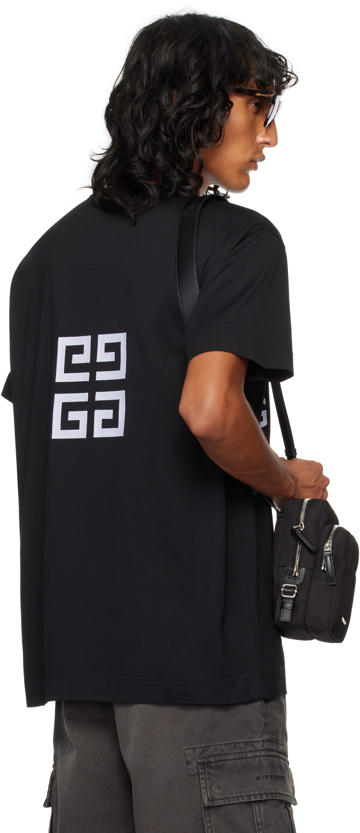 Givenchy Tシャツ ブラック　Lサイズ Givenchy New Studio Fit T-Shirt in Black | FWRD