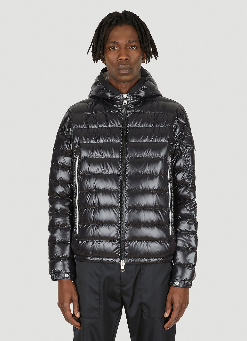 Galion Jacket in Black Moncler