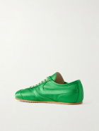 Dries Van Noten - Satin Sneakers - Green