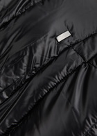 Herno Quilted Belted Shell Coat Black