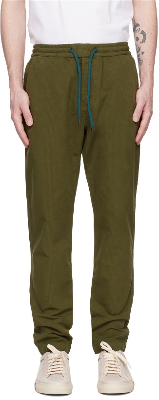 Photo: PS by Paul Smith Green Drawstring Trousers