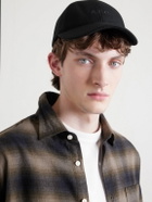 A.P.C. - Charlie Logo-Embroidered Wool-Blend Baseball Cap - Black