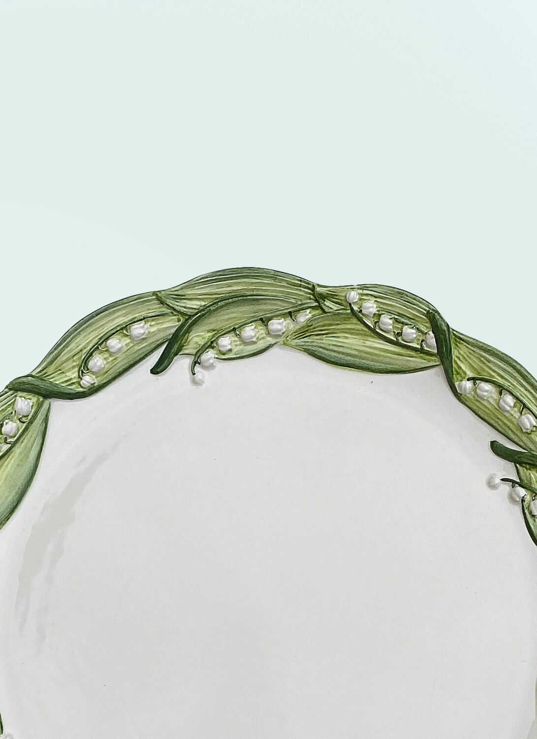 Les-Ottomans Lily Of The Valley Presentation Plate