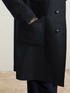 Kaptain Sunshine - Traveller Wool Coat - Blue