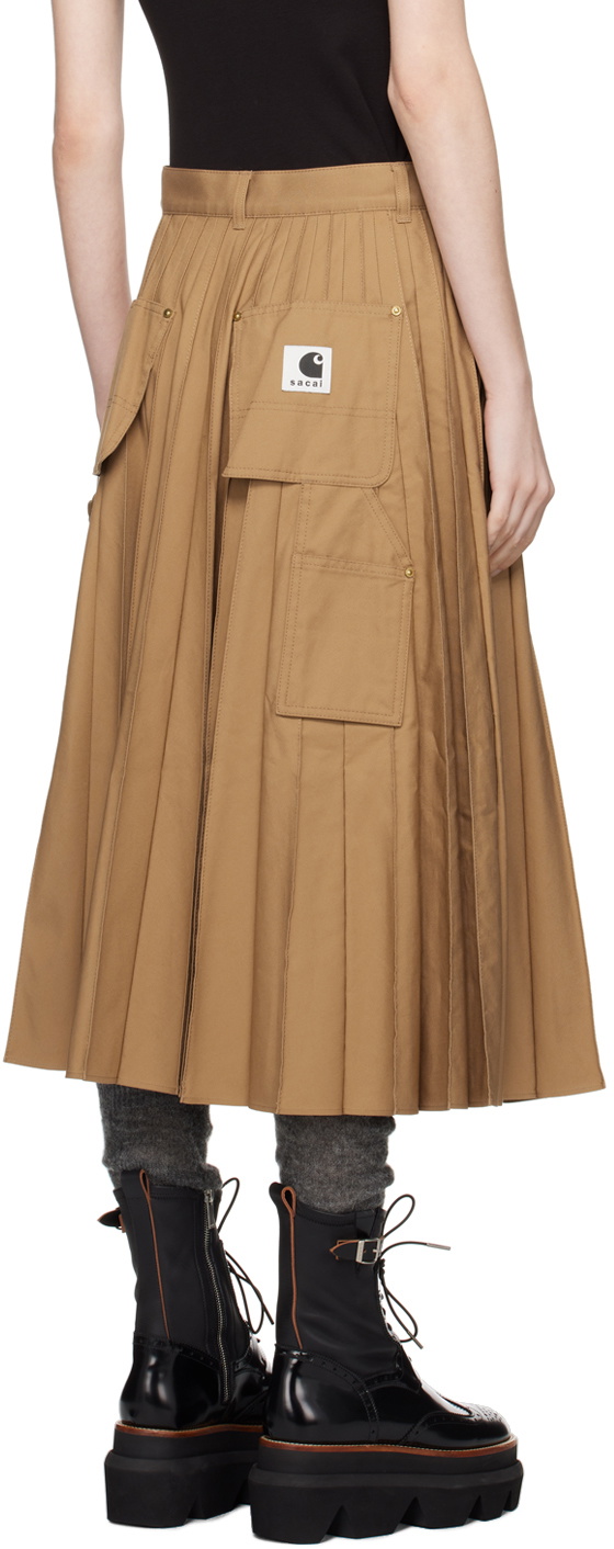 Carhartt WIP Pleated Skirt | sacai Official Store