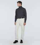 Ami Paris Ami de Cœur wool turtleneck sweater