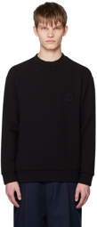 Giorgio Armani Black Stripes Sweater