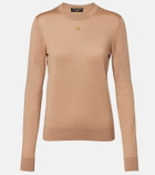 Dolce&Gabbana DG cashmere and silk sweater