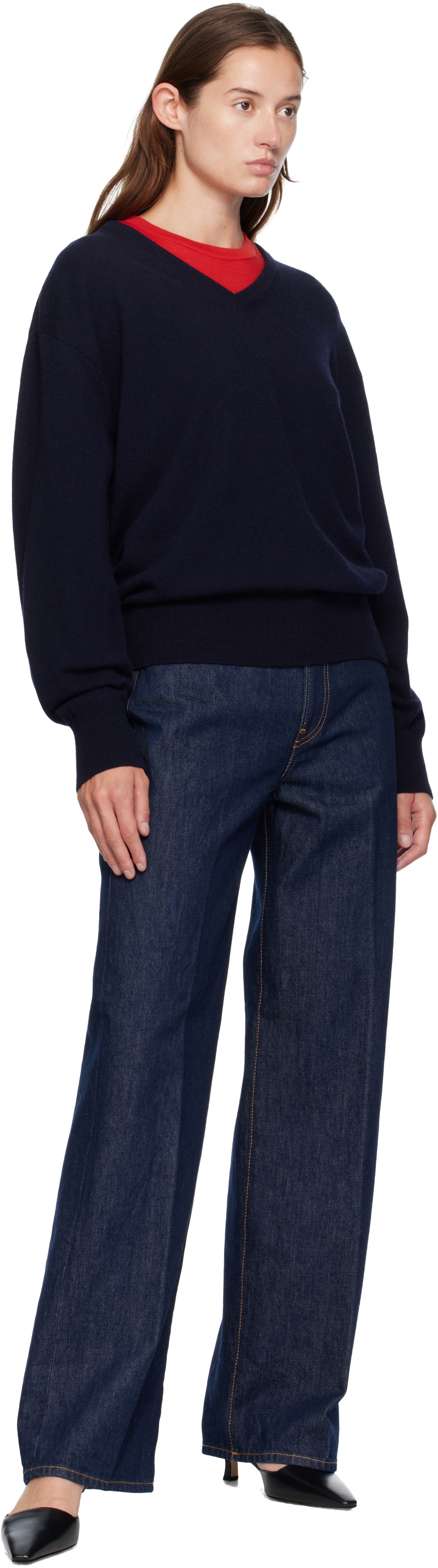 6397 Blue Contrast WB Jeans