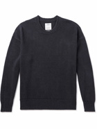 Visvim - Jumbo Cotton and Linen-Blend Sweater - Black