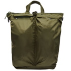 F/CE. Men's RECYCLED TWILL HELMET BAG in Olive