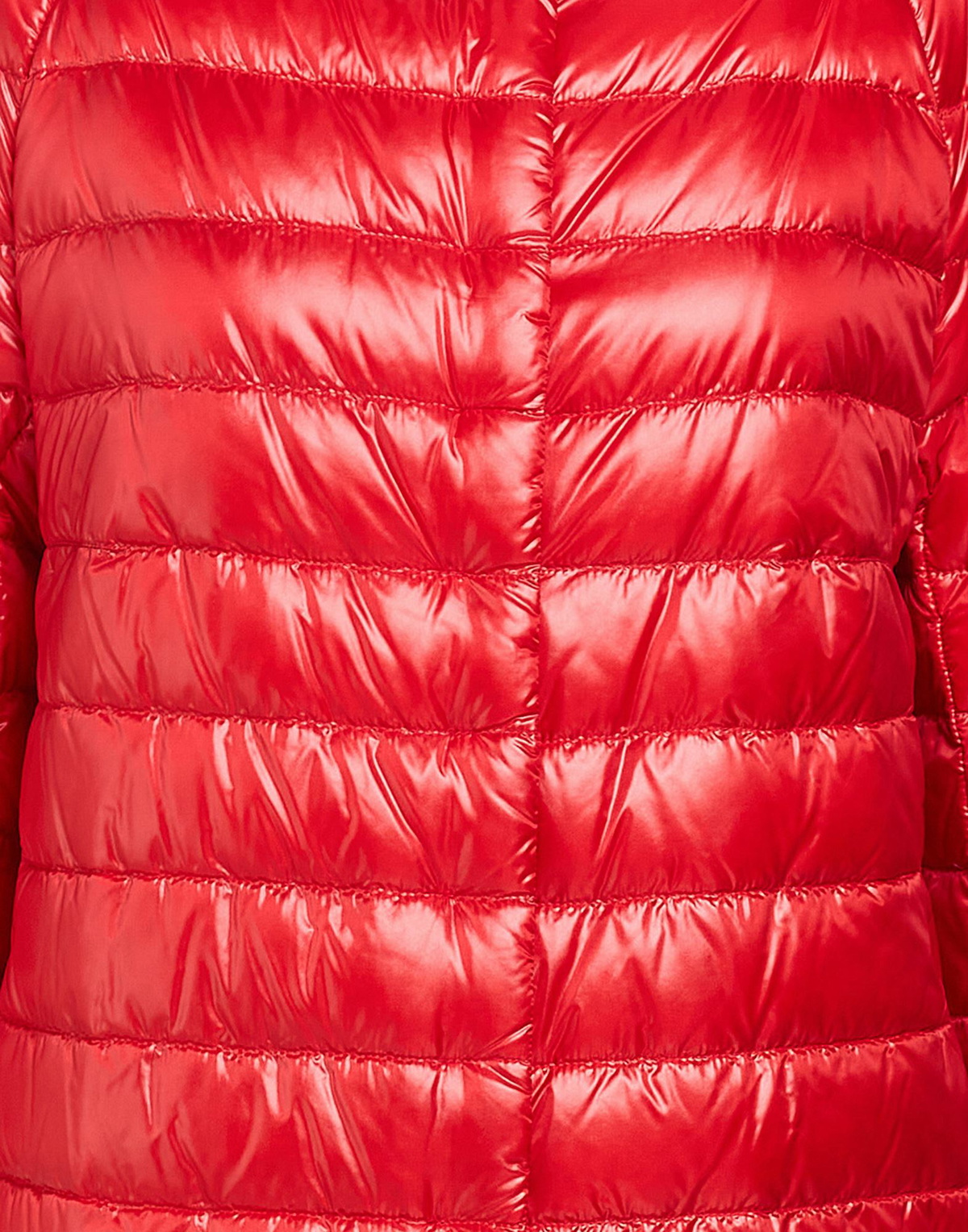 Herno Iconico Womens Puffer in Tomato red