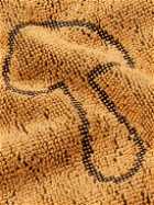 OAS - Tattoo Cotton-Terry Jacquard Shirt - Orange