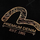 Evisu Men's Seagull Printed T-Shirt in Black