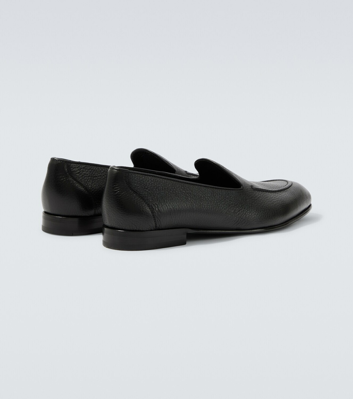 Brioni Appia leather loafers