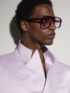 Cutler and Gross - Aviator-Style Acetate Sunglasses