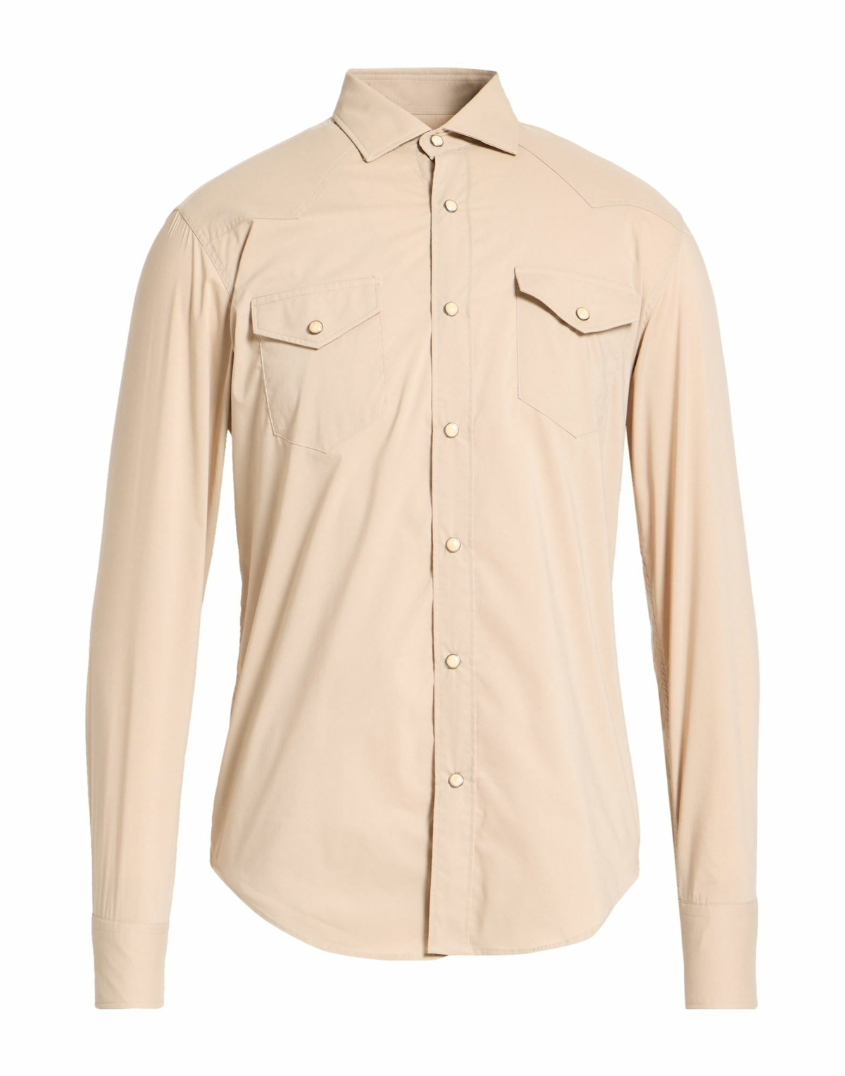 Eleventy Mens Shirt in Sand