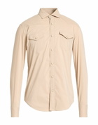 Eleventy Mens Shirt in Sand