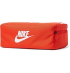 Nike - Shoebox Logo-Print Canvas Bag - Orange