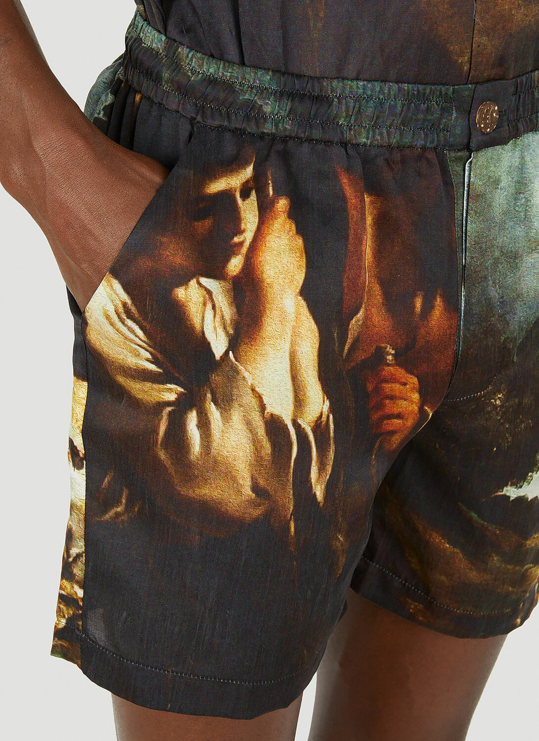 Death Cigarettes Poussin Shorts