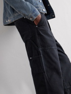 A.P.C. - Don Wide-Leg Panelled Jeans - Black