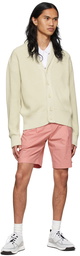 Boss Pink Cotton Shorts