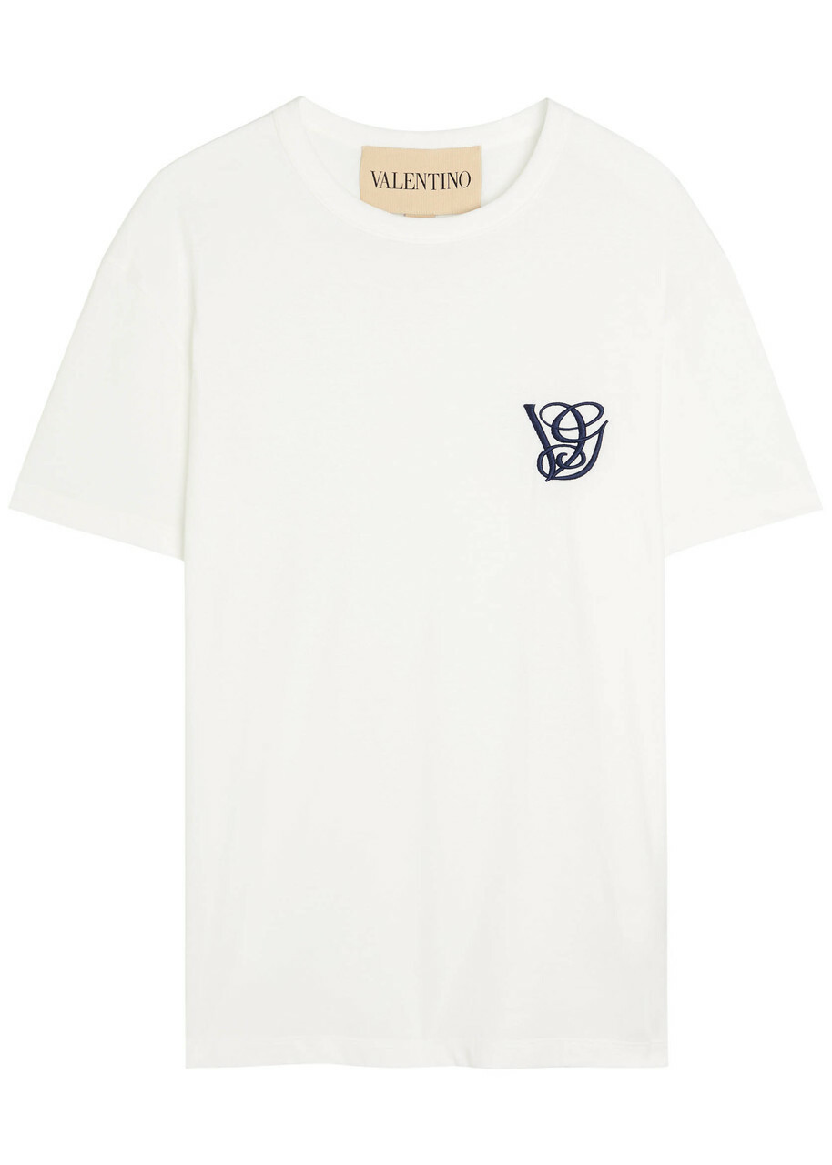 国内正規品 定価8万 VALENTINO LOGO PRINT T-SHIRT ロゴプリント
