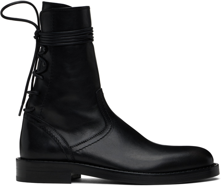 Photo: Ann Demeulemeester Black Heiko Ankle Boots