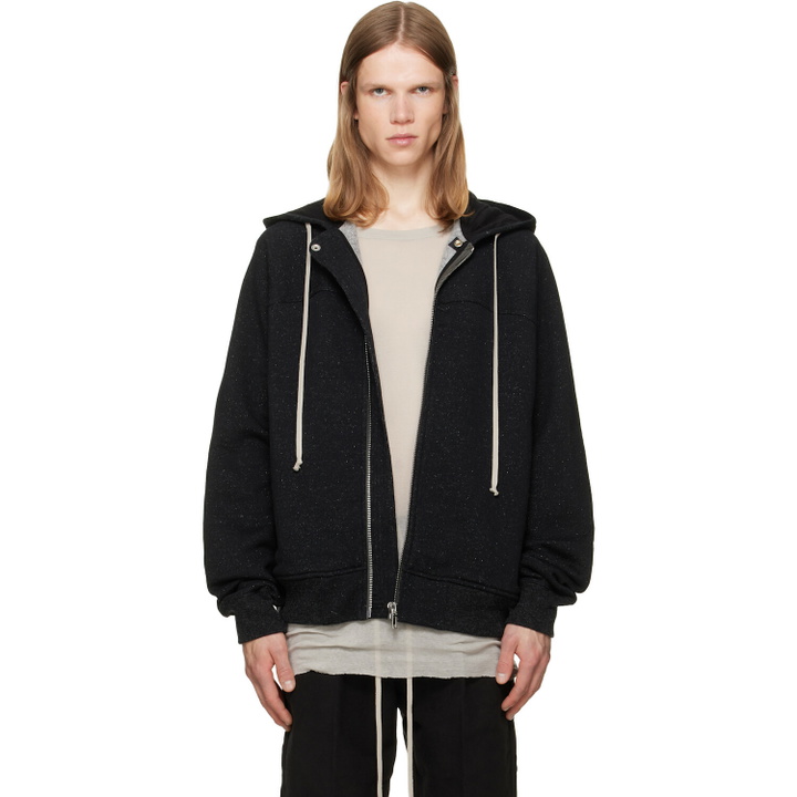 Photo: Rick Owens Black Tower Windbreaker Hoodie
